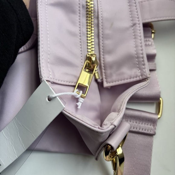 NWT Stoney Clover Lane Mini Tote Bag Grape Crossbody Strap - Small Flaw - Picture 10 of 16